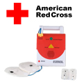 American Red Cross AED Trainer and Accessories